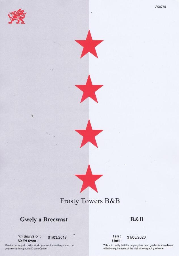 랜디드노 Frosty Towers B&B 외부 사진